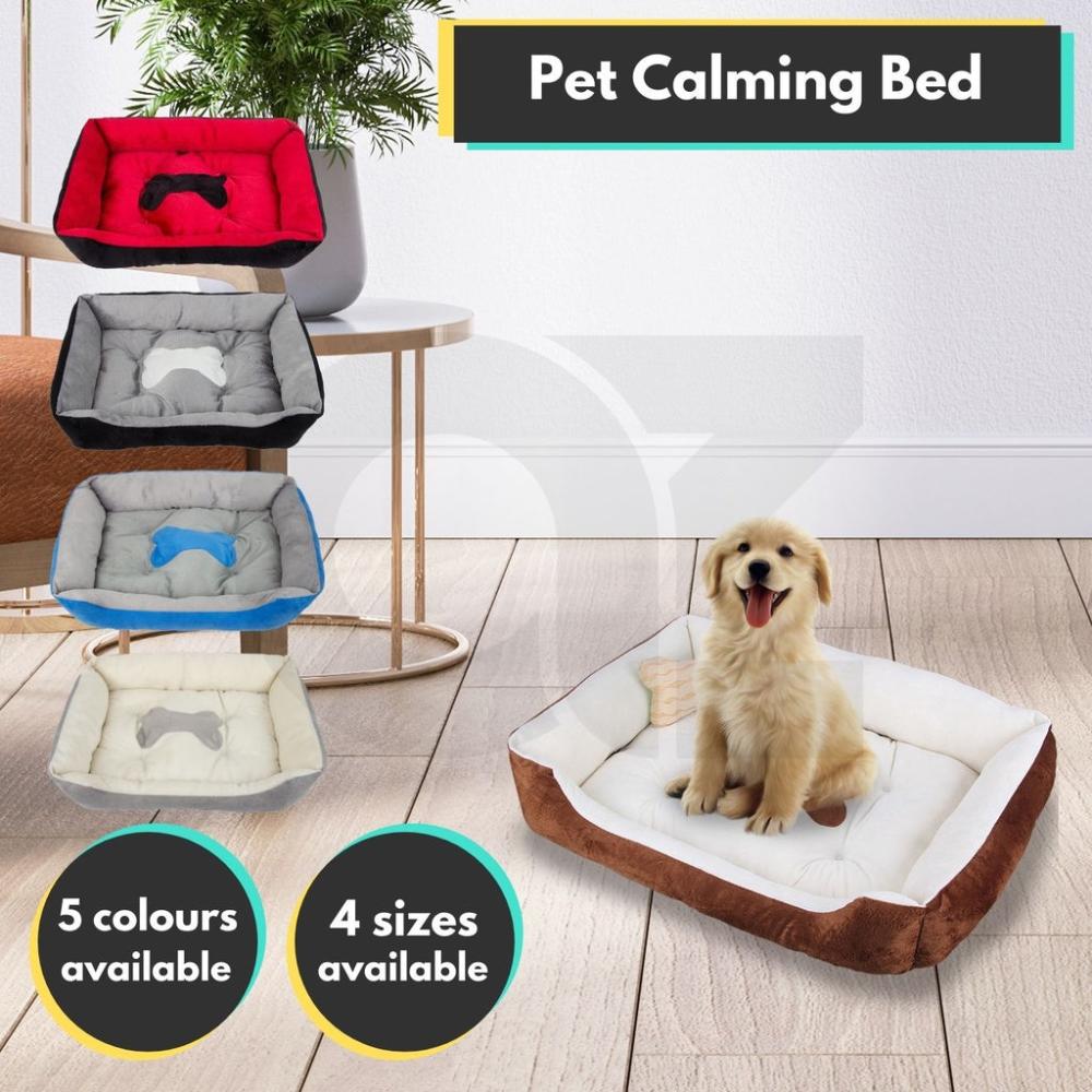 Unique Pet Bed Bone (Small - Coffee)