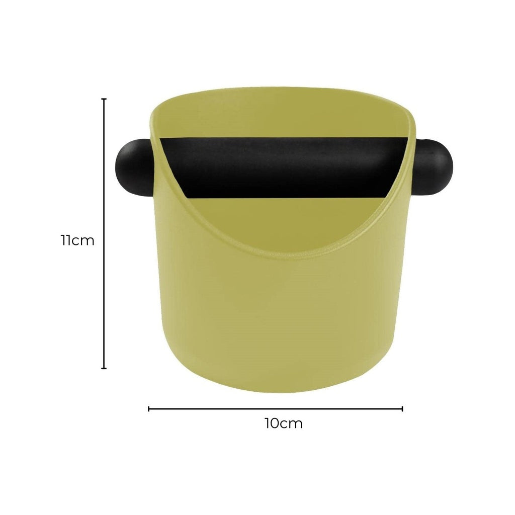 Coffee Knock Box With Removable Knock Bar - Green 11cm