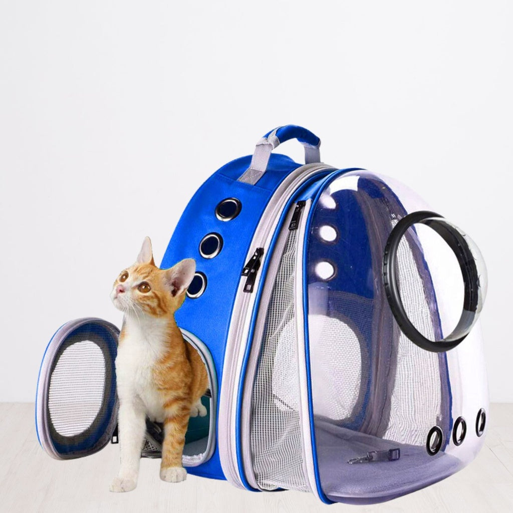 Expandable Space Capsule Backpack - (Blue)