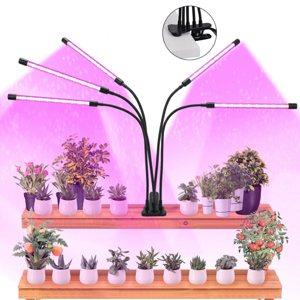 Plant Grow Light 4 Head Grow Lamp