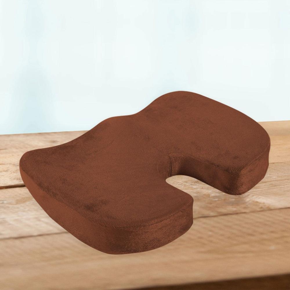 Memory Foam Seat 'U' Shape - Brown