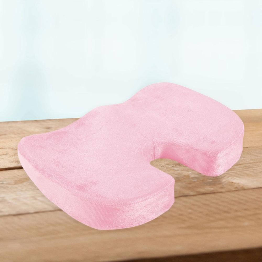 Memory Foam Seat 'U' Shape - Light Pink