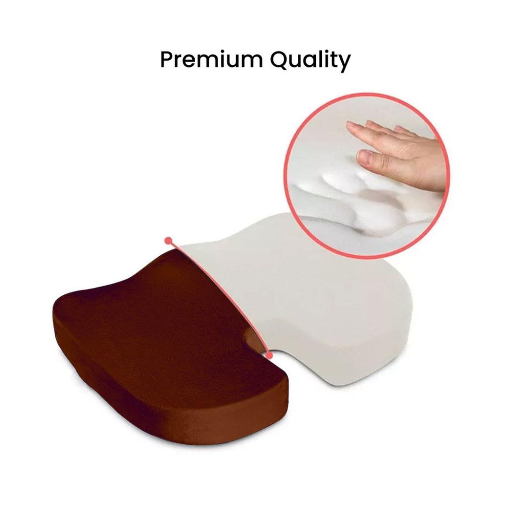 Memory Foam Seat 'U' Shape - Brown