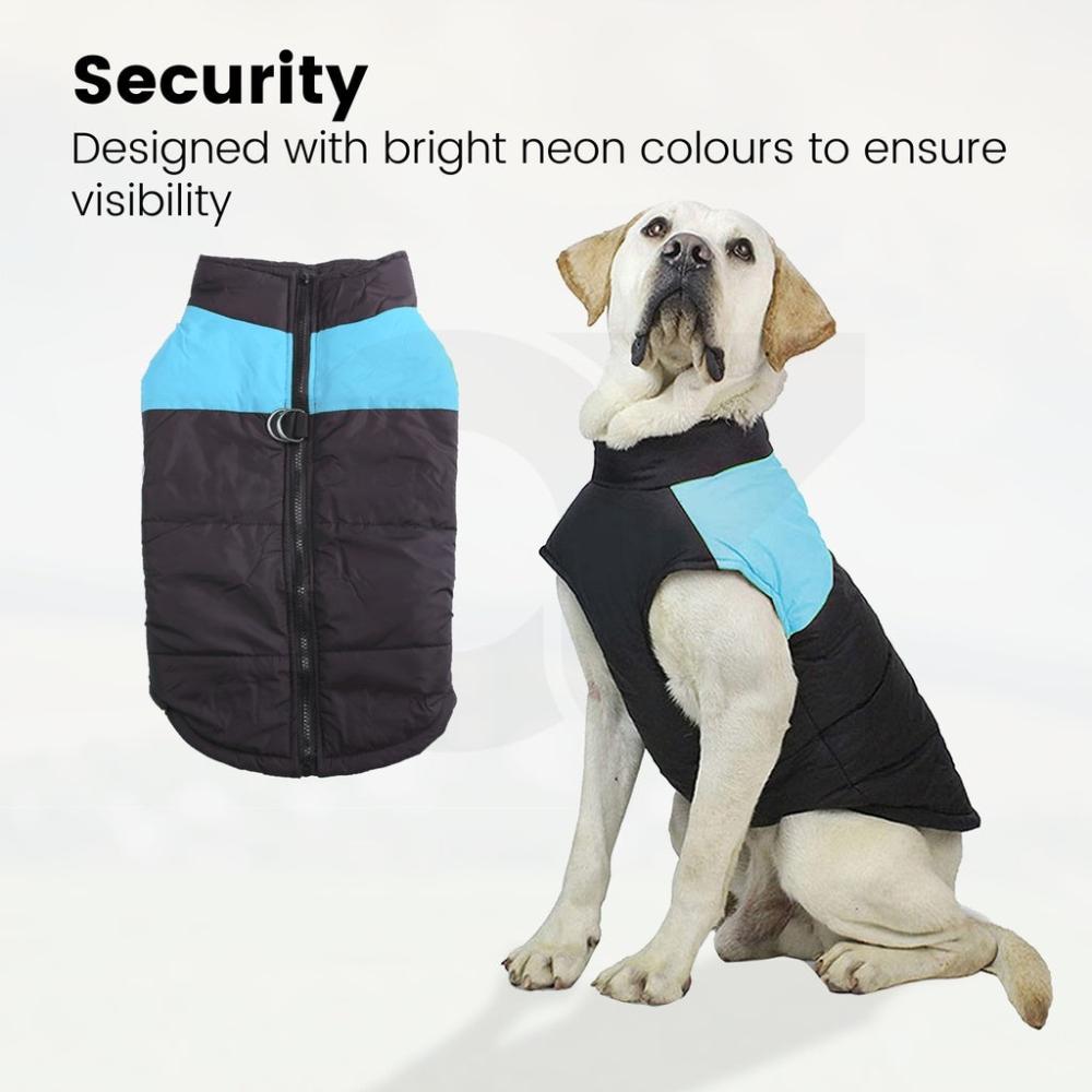 Waterproof Pet Winter Vest (2XL Red)