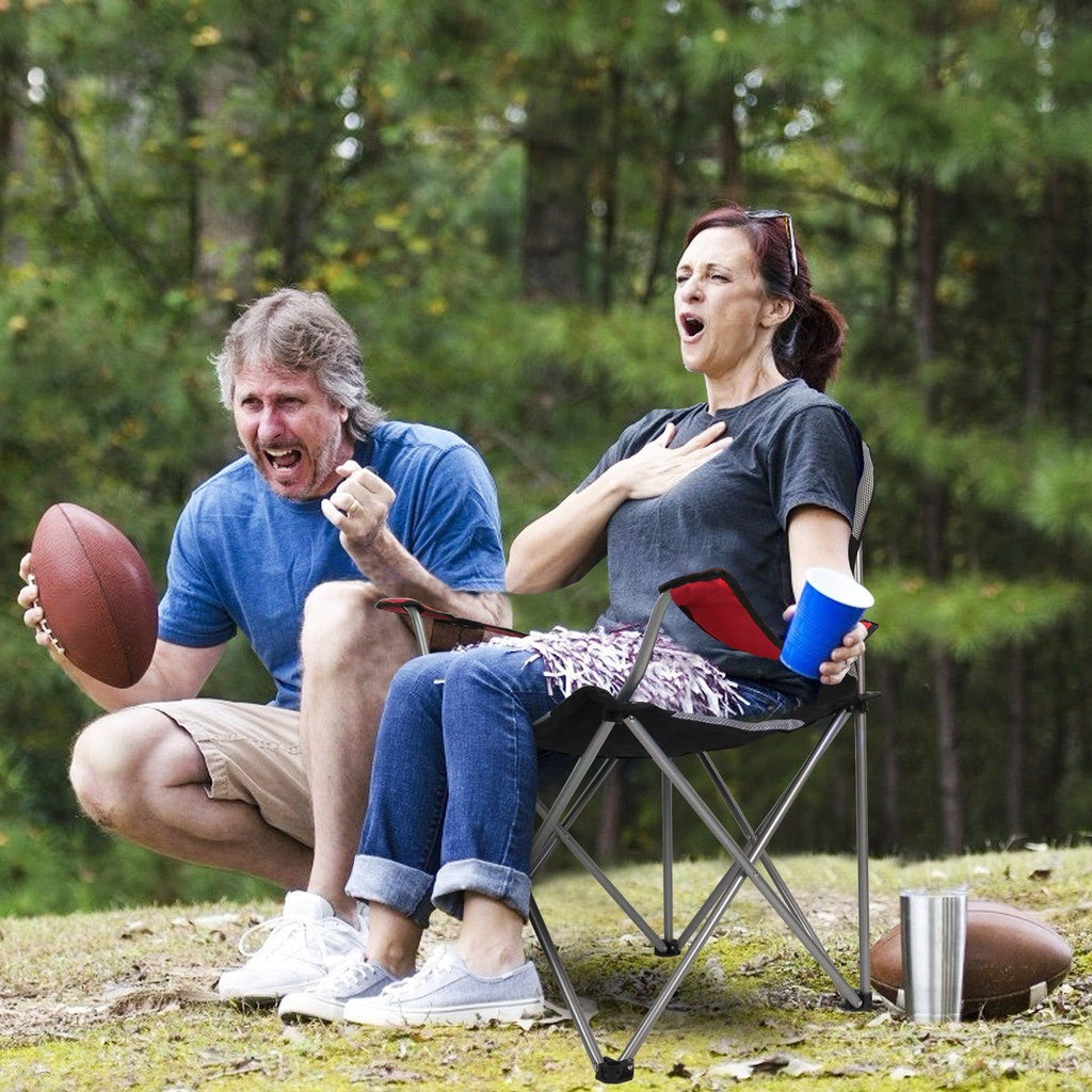 Camping Folding Chair - Red