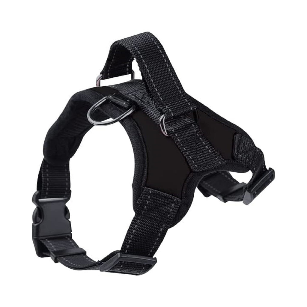 Adjustable Dog Harness S Size (Black)