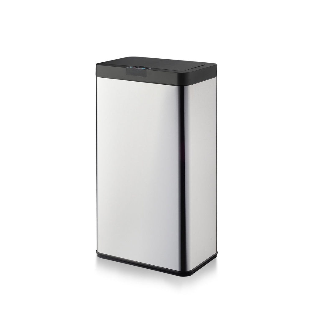 Wide Black Square Sensor Bin 70L