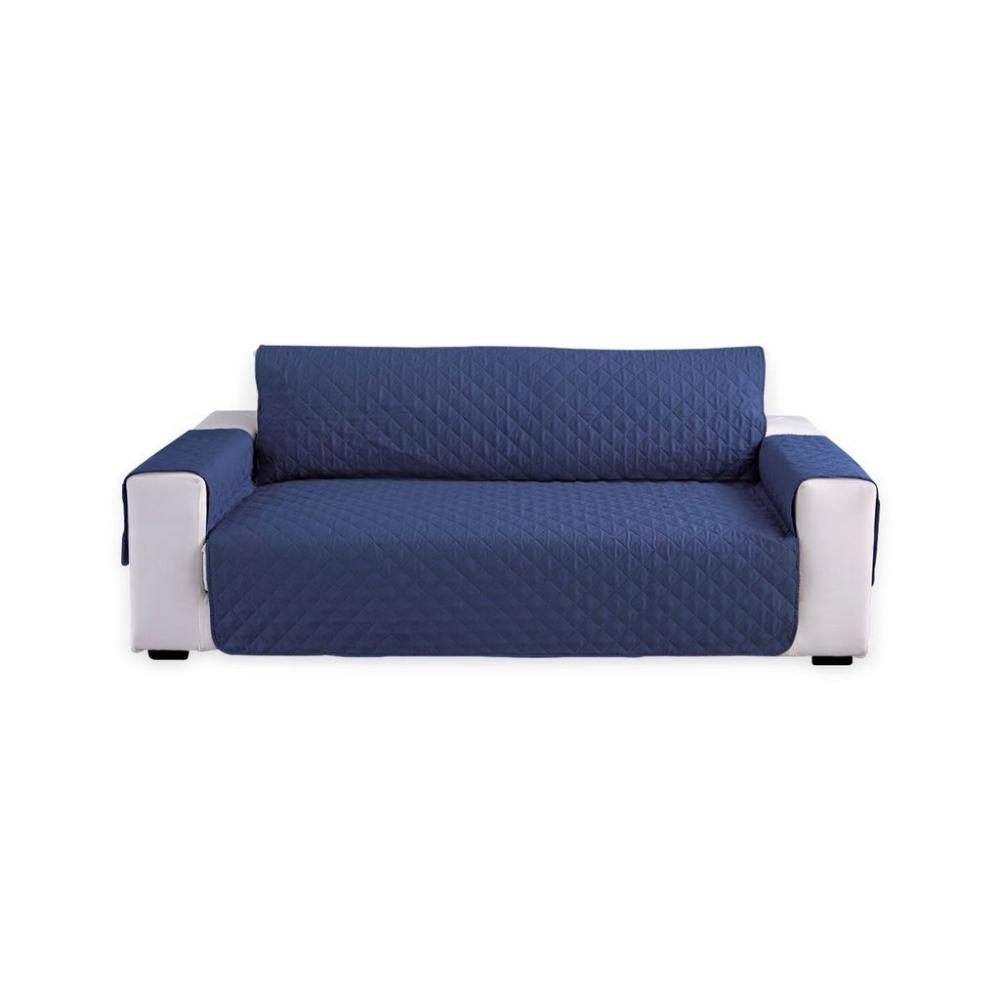 Durable Pet Sofa Cover 3 Seat (Blue)