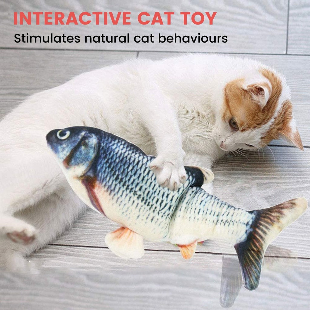 Rechargeable USB Electric Fish Toy - Salmon