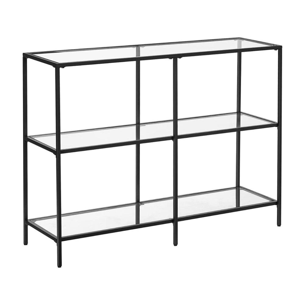 Storage Rack Console Sofa Table with 3 Shelves