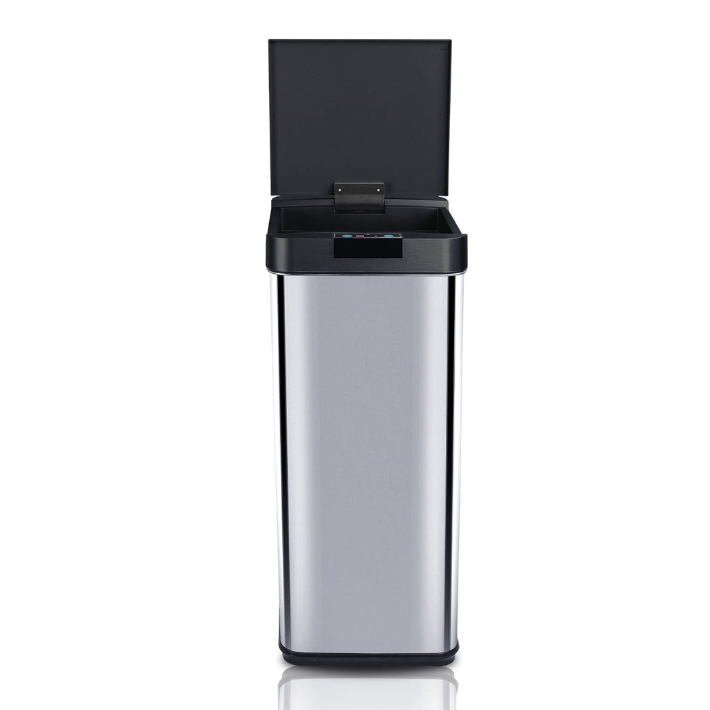 Narrow Black Square Sensor Bin - 50L