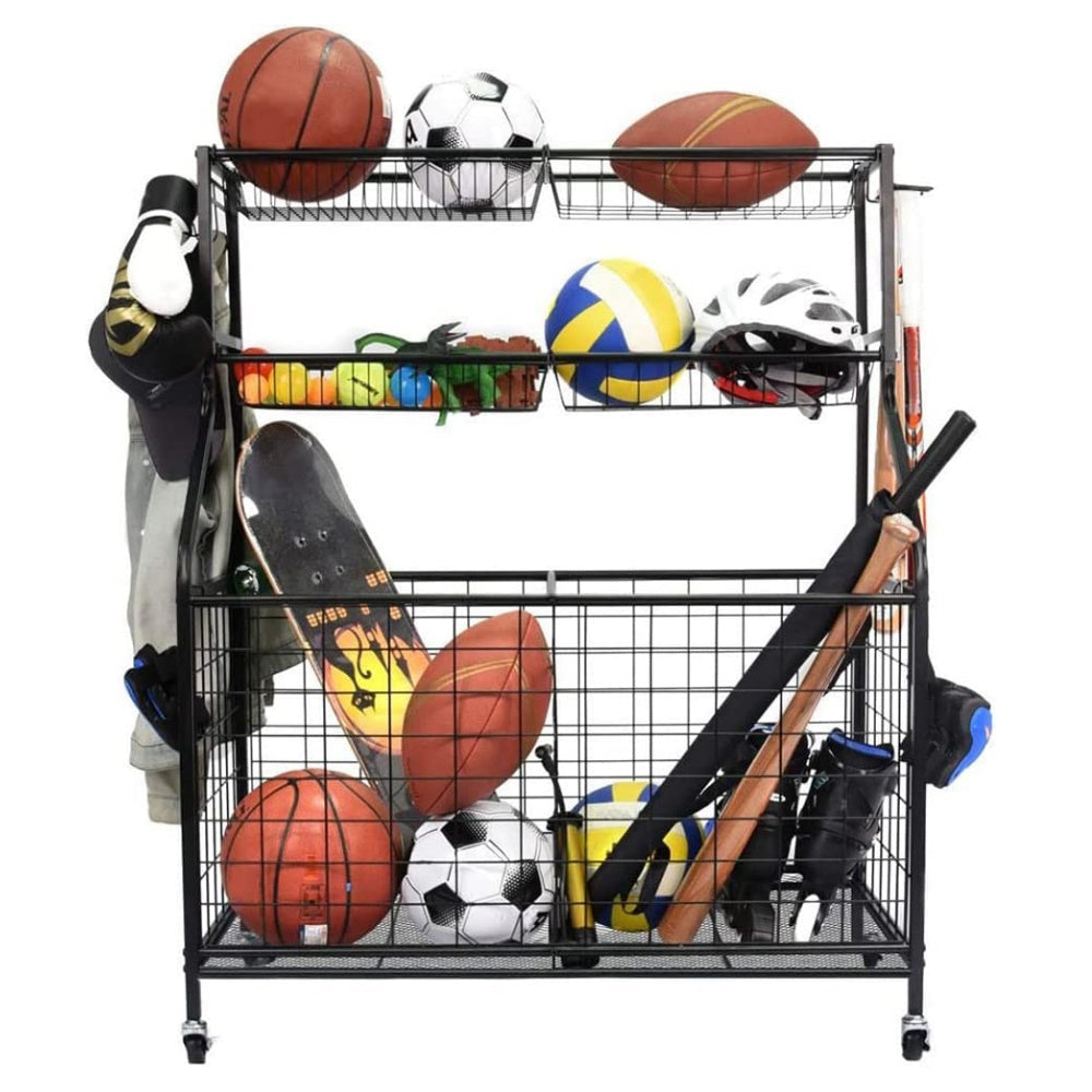 Durable Space Saving Ball Storage Rack