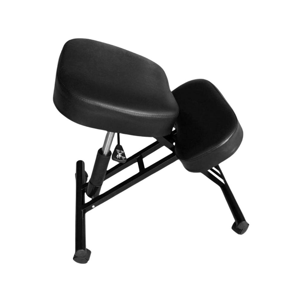 Adjustable Ergonomic Office Kneeling Chair (Black)