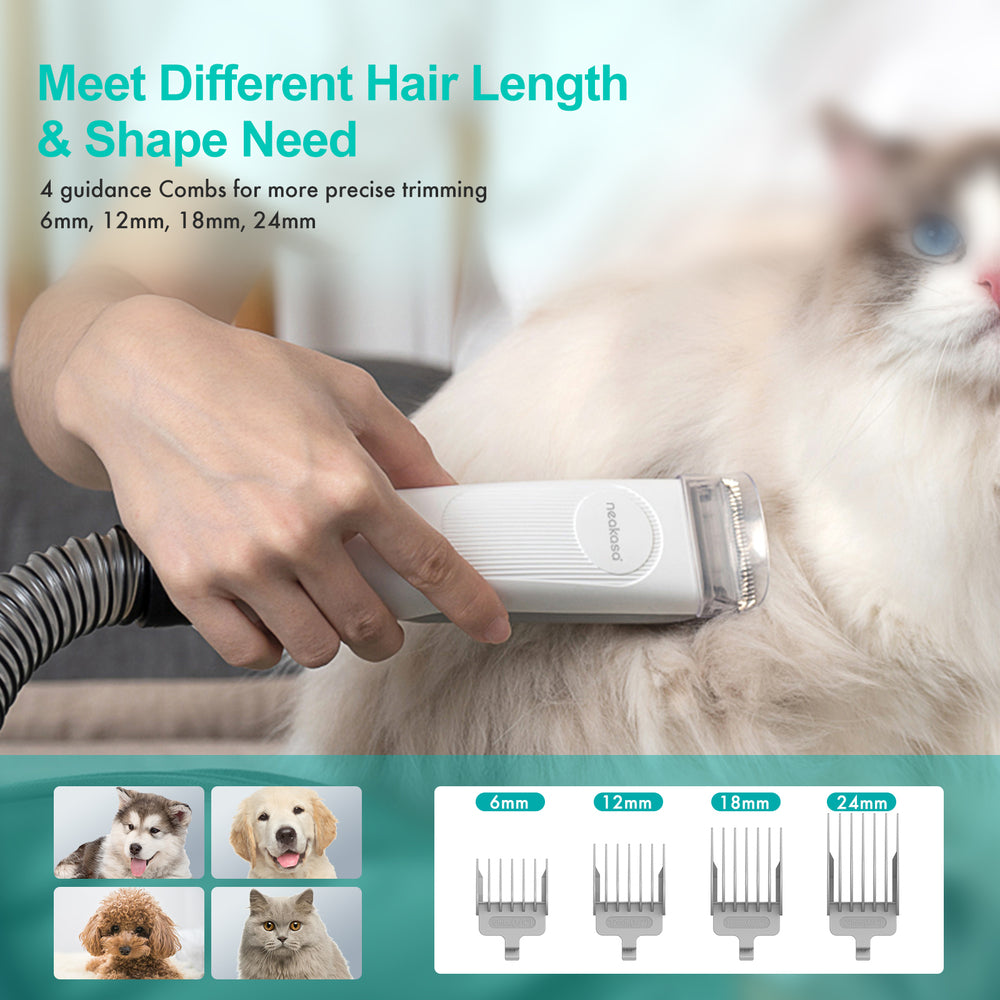 All-in-one Pet Grooming Kit and Vacuum