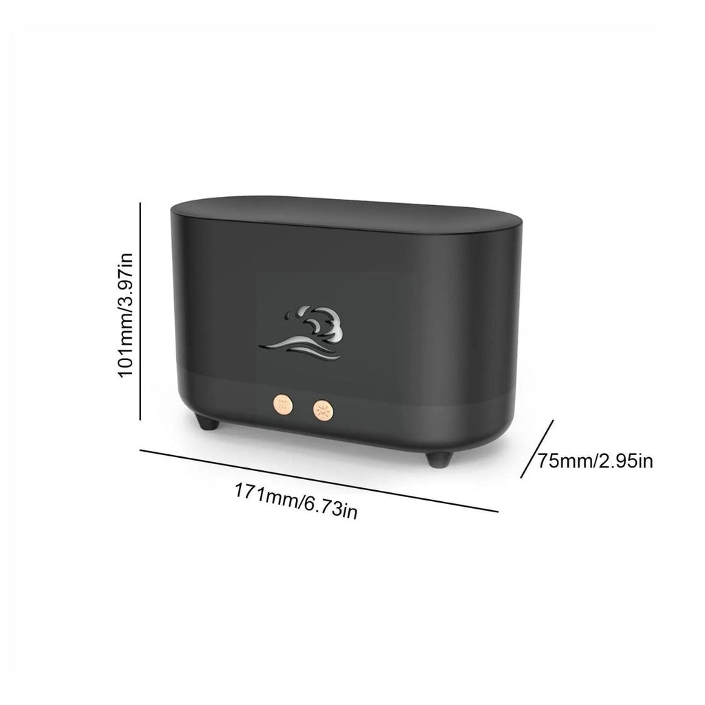 Flame Humidifier Wind 225ml Black