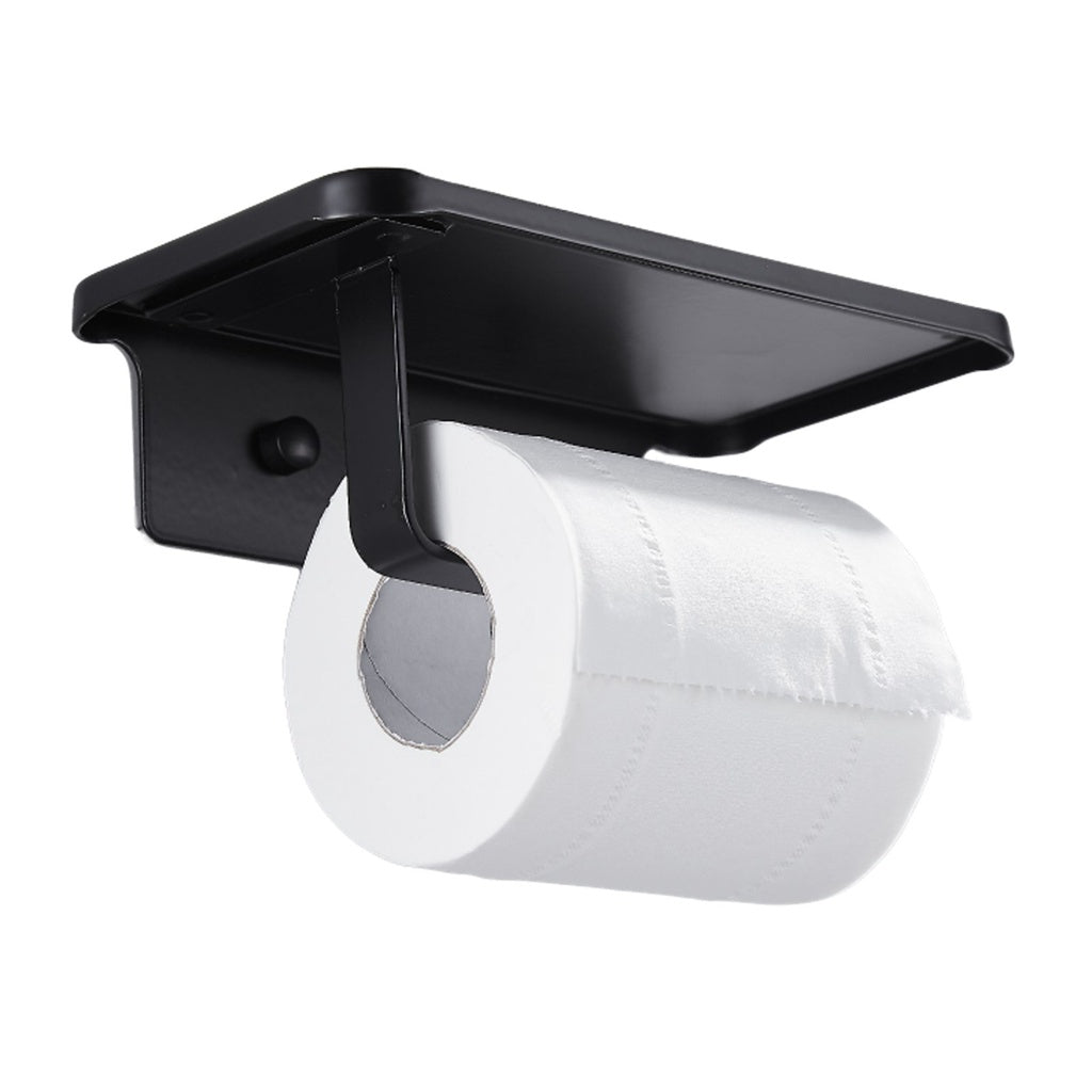 Toilet Roll Holder - Black