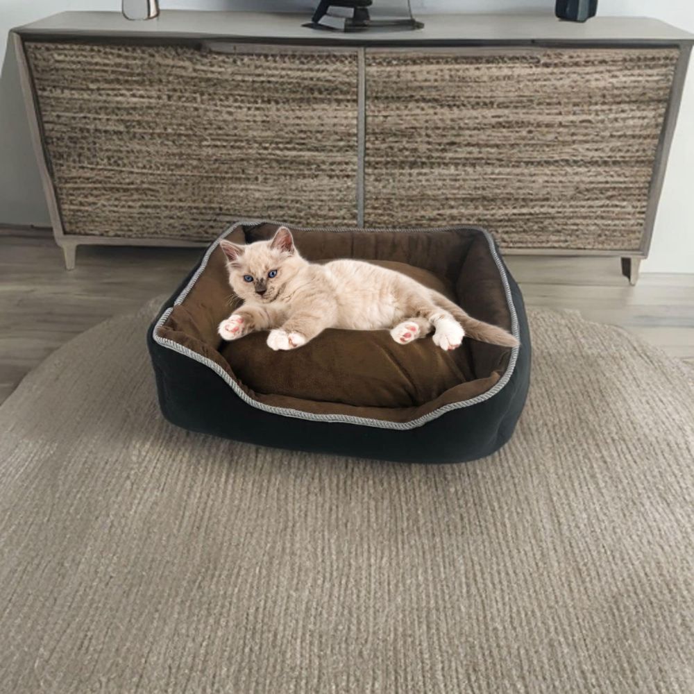 High Quality Pet Sofa Cushion L (Coffee)