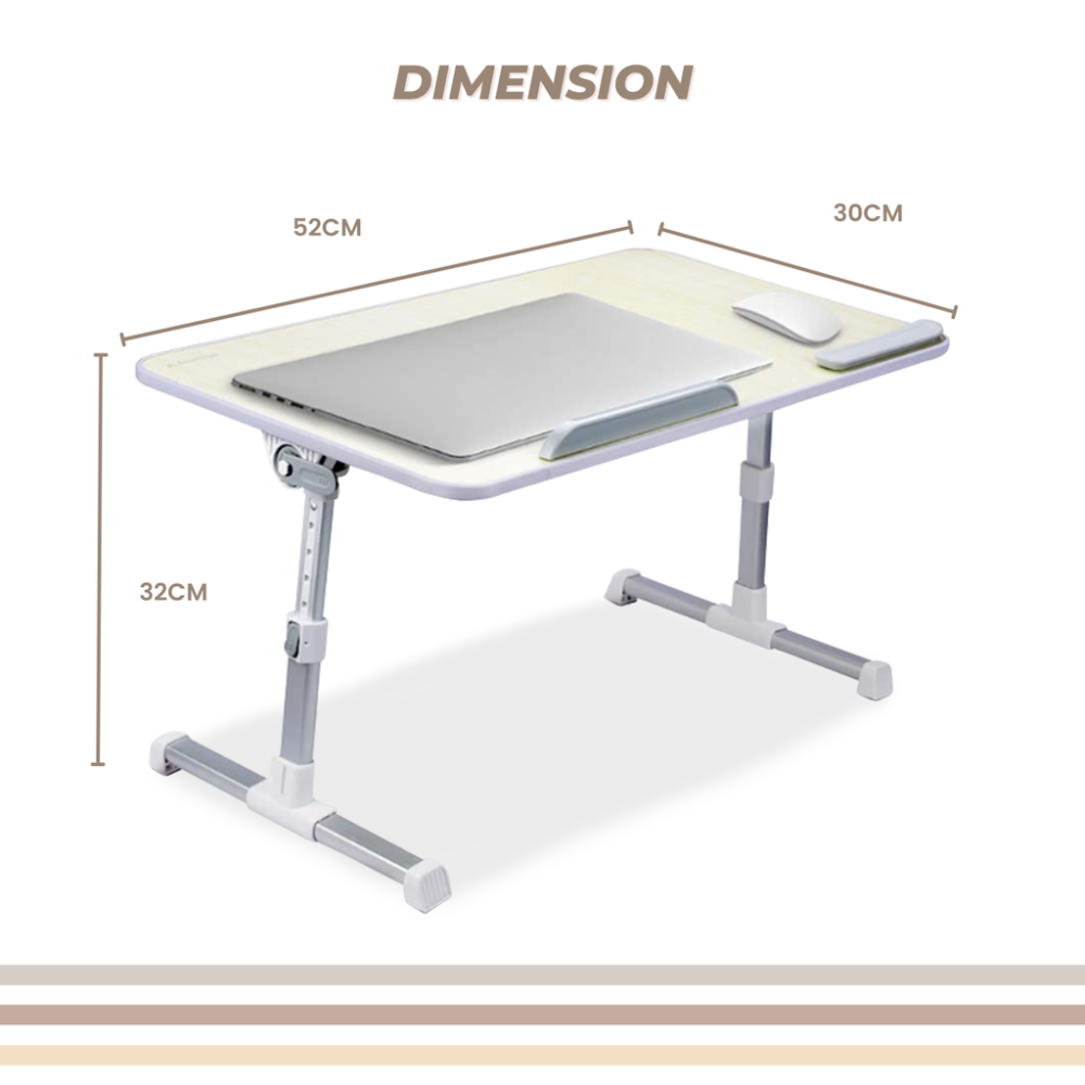 Adjustable Multiple Use Foldable Laptop Table