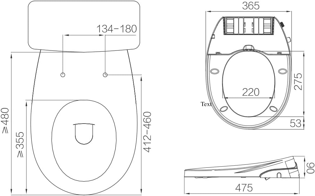 Non-Electric Bidet Seat