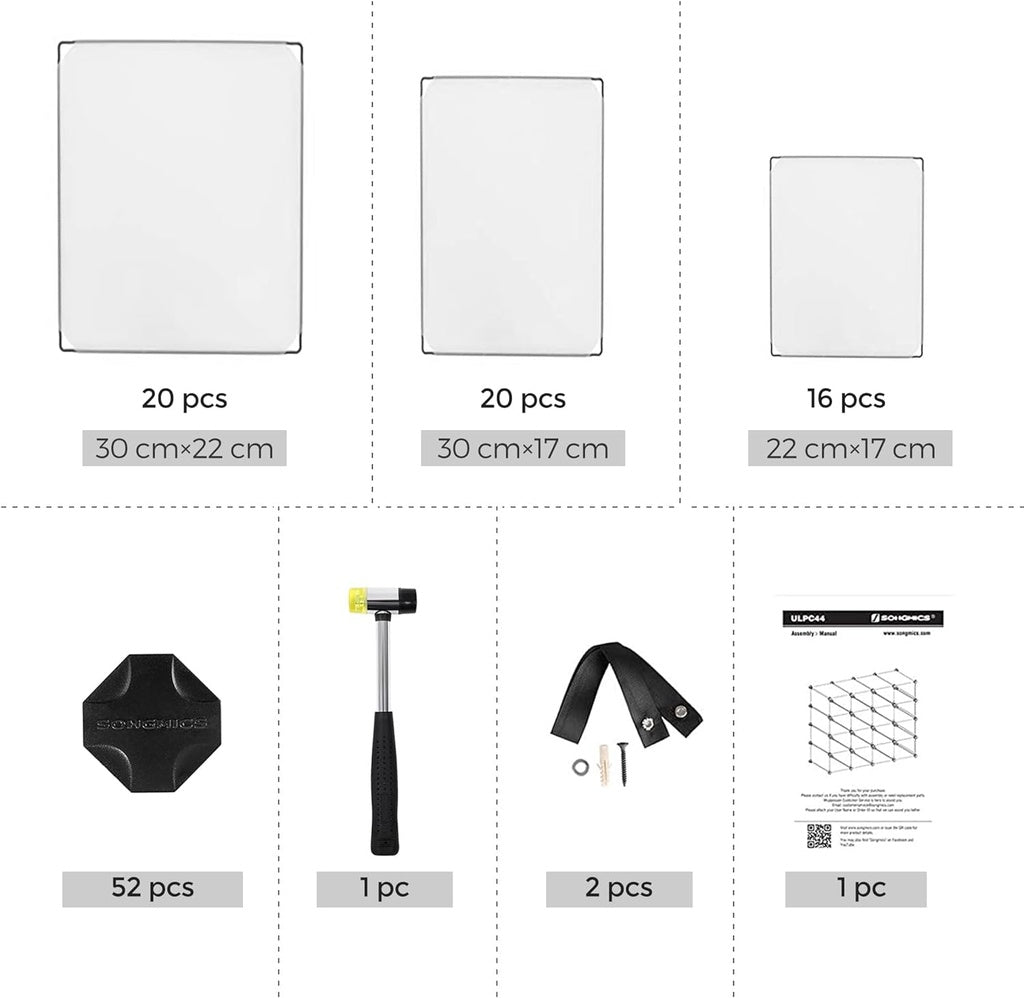 Customizable Rectangular Design 15 Slot Storage Shelf