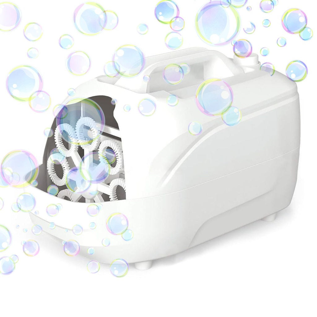 Automatic Bubble Blower Machine - White