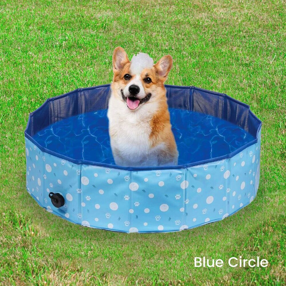 Circle Pet Pool 120cm x 30cm - Blue