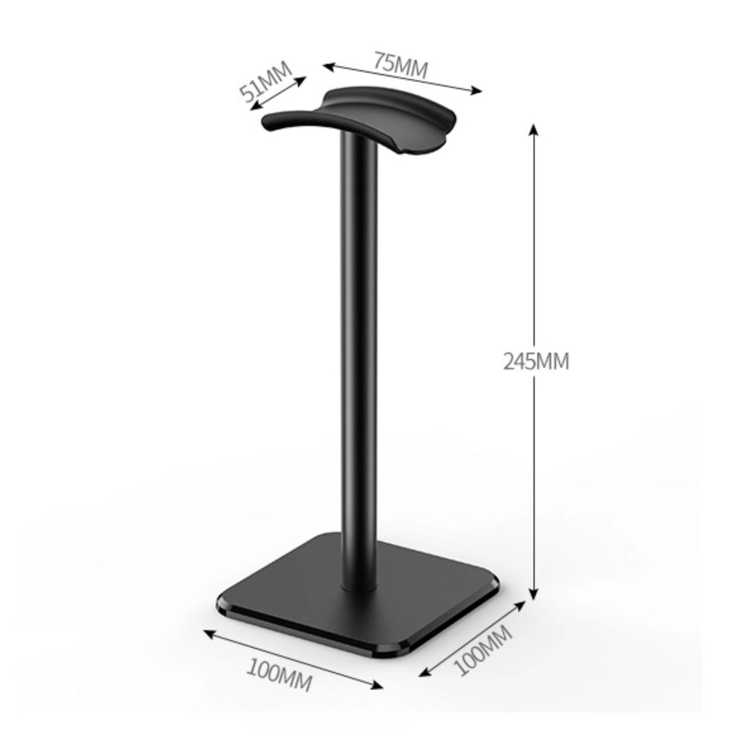 Sturdy and Design Headphone Stand (Black)