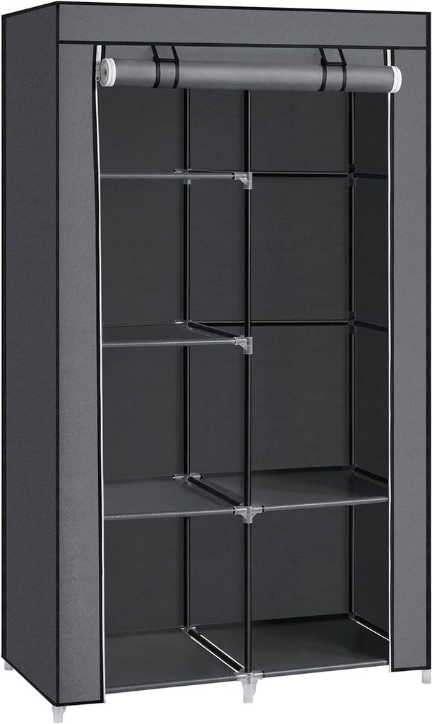 Portable Clothes Storage Organizer with 6 Shelves