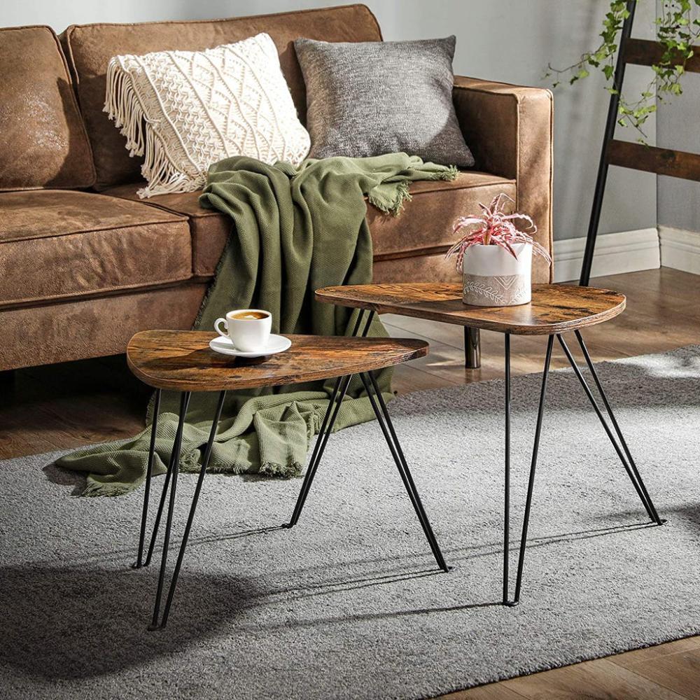 Timeless Industrial Nesting Table - Set of 2