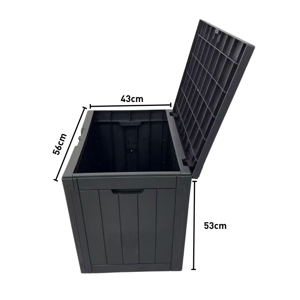 Lockable Garden Outdoor Storage Box - 118L