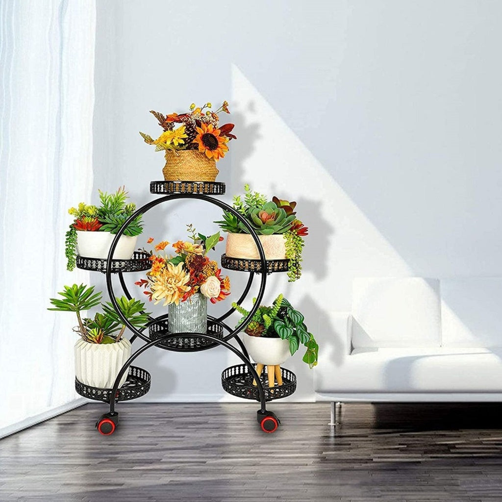 Indoor Outdoor Flower Holder Stand Shelf Display