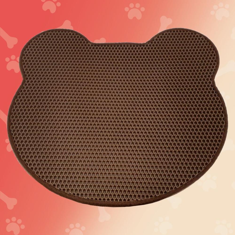 Waterproof Litter Pet Mat - Bear Shape