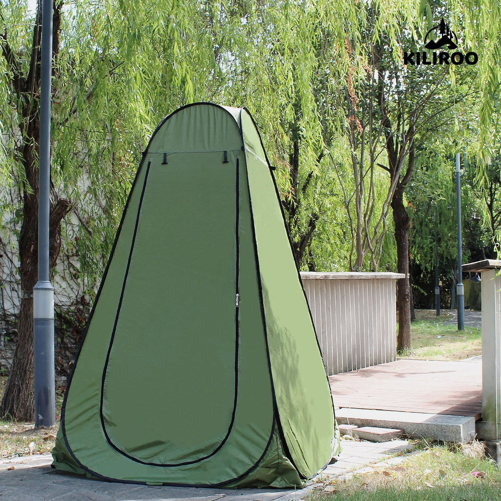 Shower Tent with 2 Window (Green)