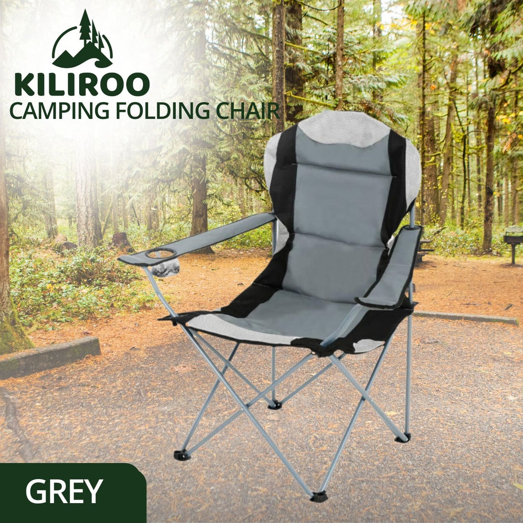 Camping Folding Chair - Grey