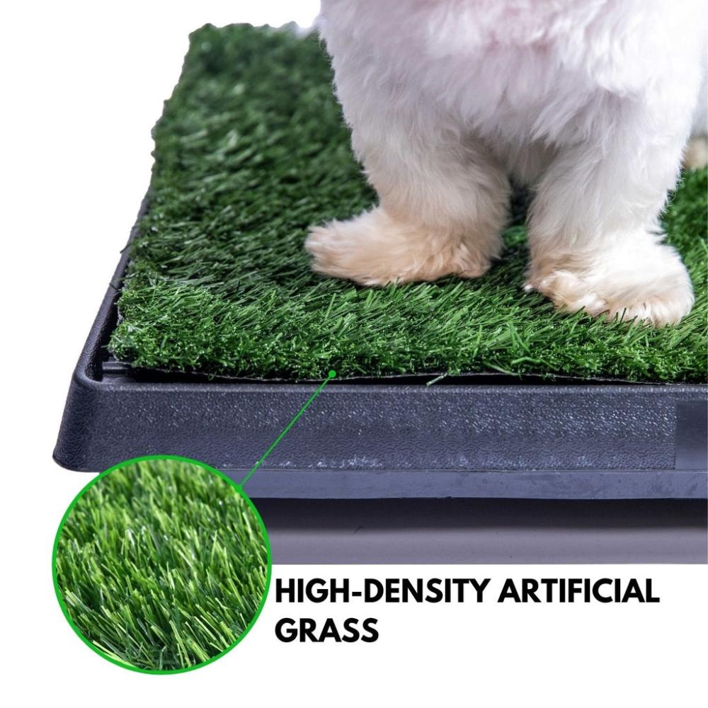 Eco-Friendly Pet Potty Grass Mat - 1 Piece