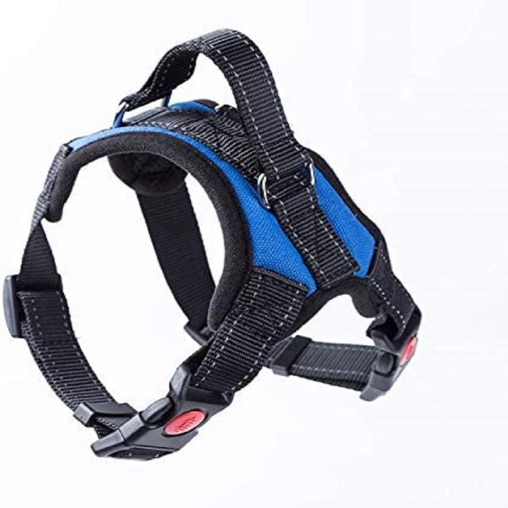 Durable Dog Harness L Size (Blue)