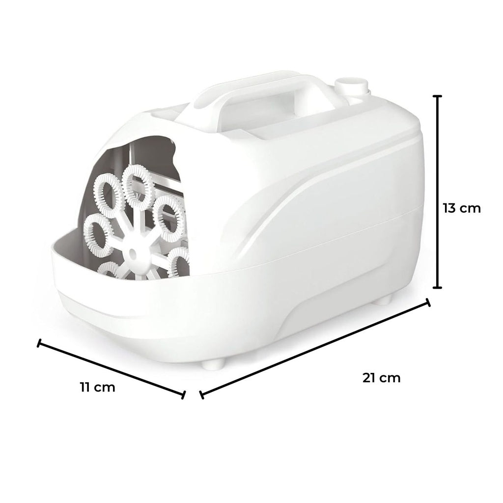 Automatic Bubble Blower Machine - White