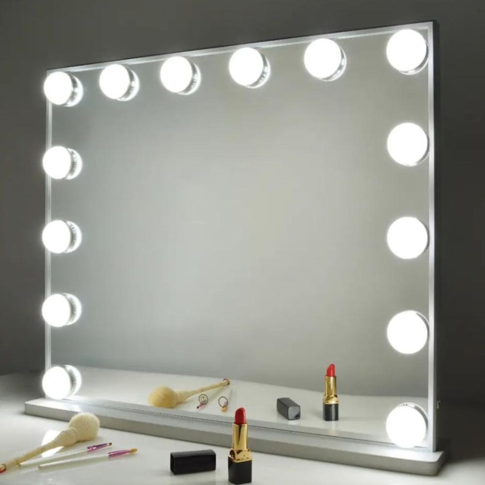 Hollywood Mirror 14 LED 51.2 x 62cms - Horizontal