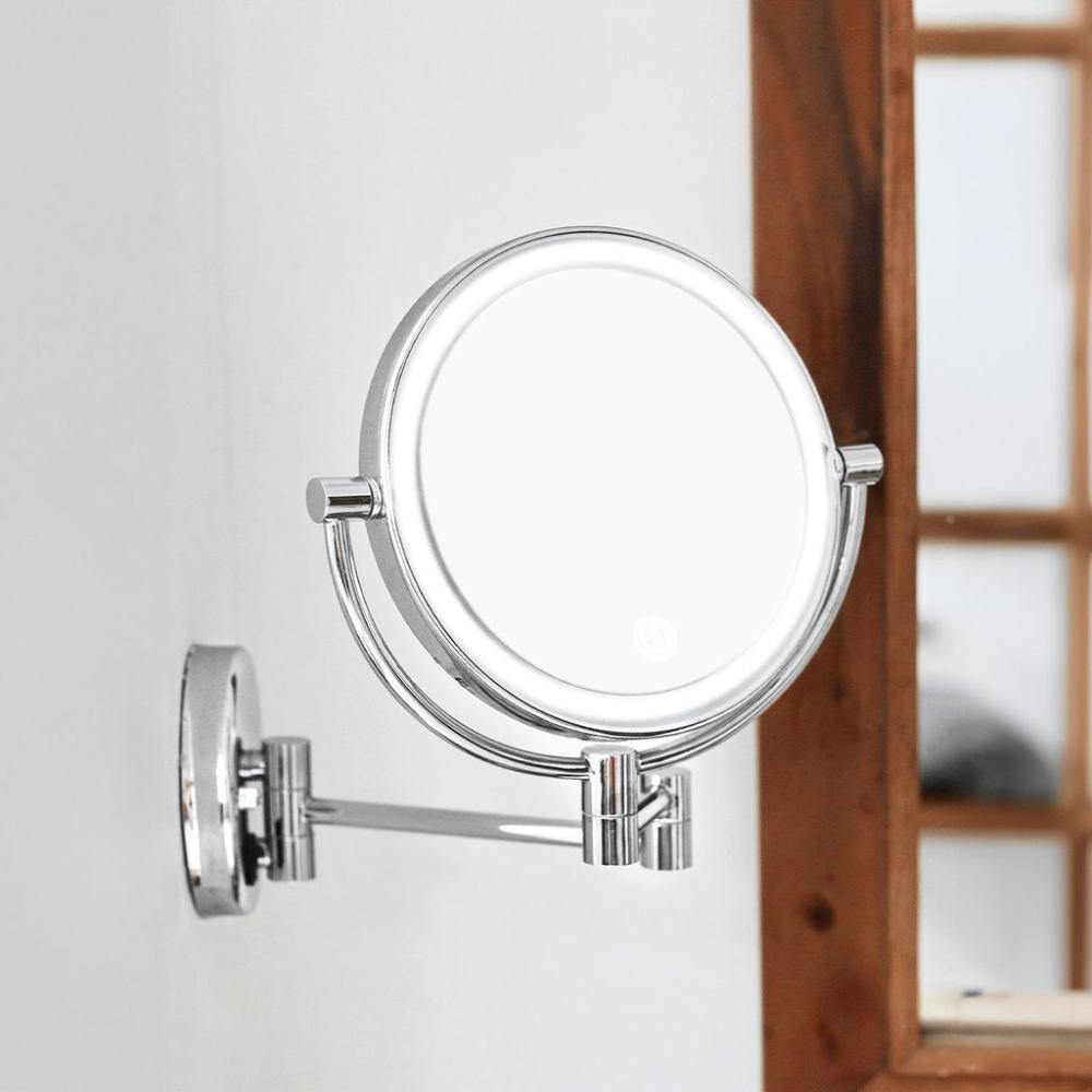 8 Inch Double-Sided LED Makeup Mirror