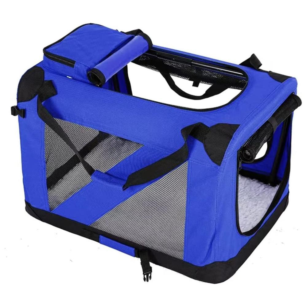 Portable Pet Carrier - M Size (Blue)