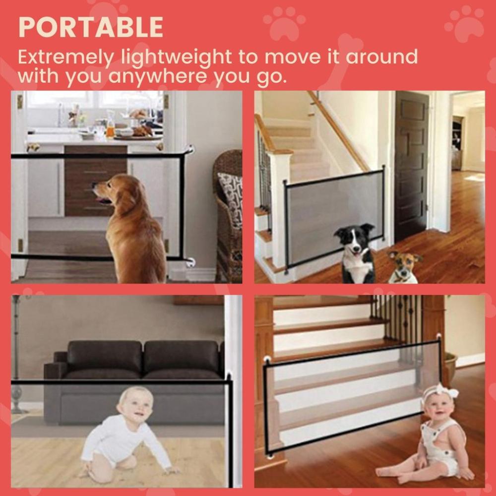 Portable Pet Safety Barrier (100cm)