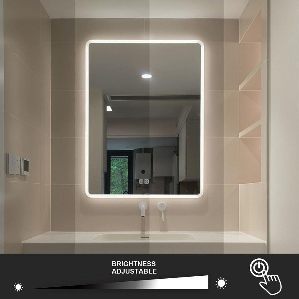 Rectangle Adjustable LED Mirror - 80cms