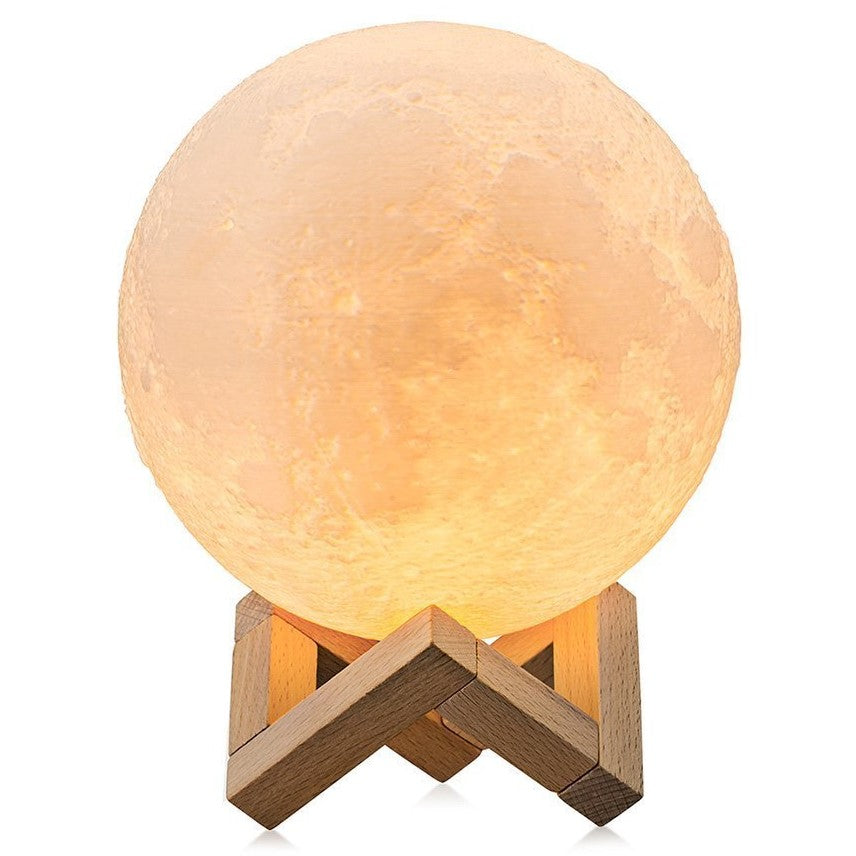 Multi-Colored Moon Lamp - 18cms