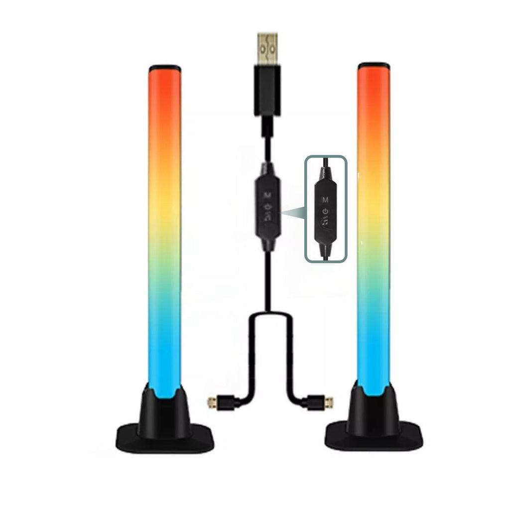 Smart LED RGB Flow Light Bars 2pcs