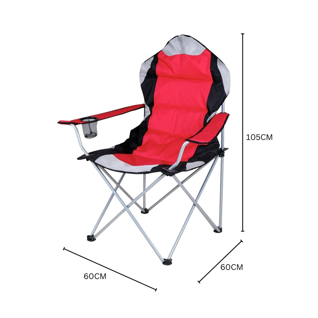 Camping Folding Chair - Red