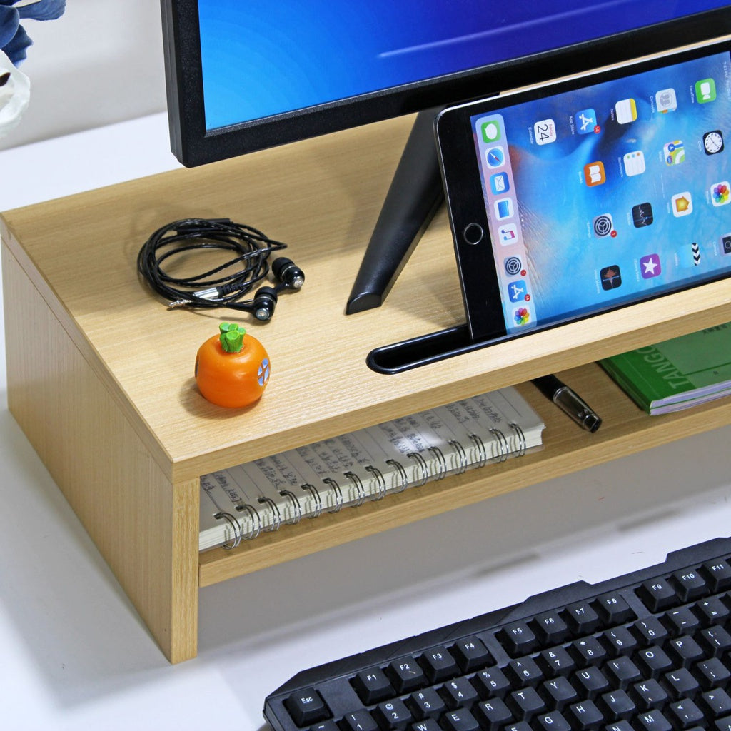 2 Tiers Desktop Organizer Monitor Stand