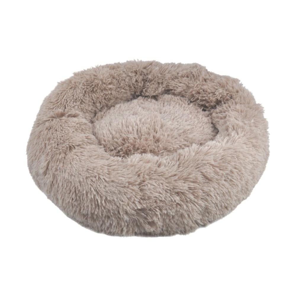 Soft Comfy Plush Pet Bed 80cm (Brown)