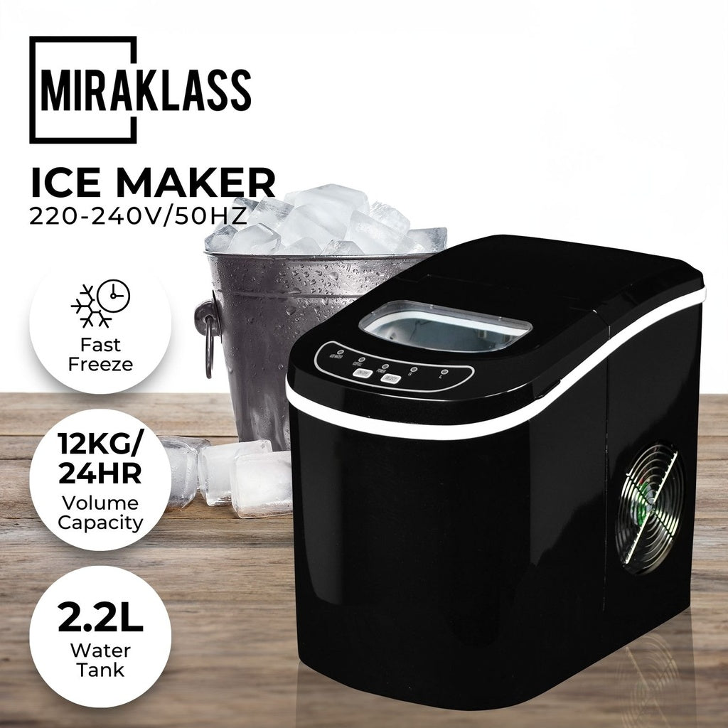 Ice Maker Machine Black - 2.2L