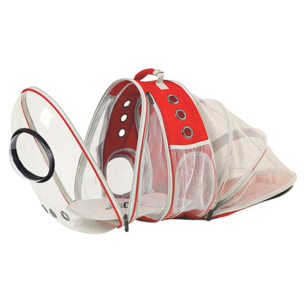 Expandable Space Capsule Backpack - (Red)