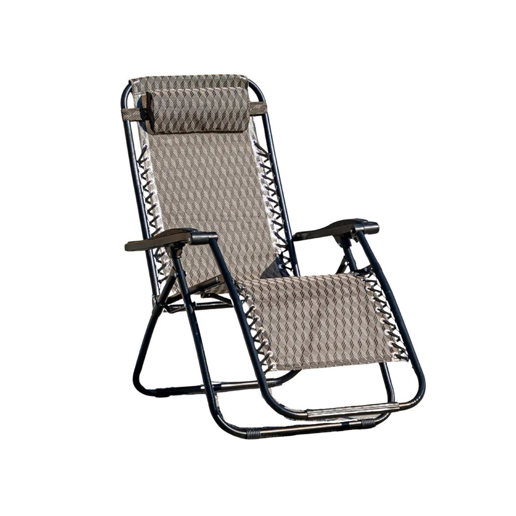 Reclining Sun Beach Deck Lounge Chair